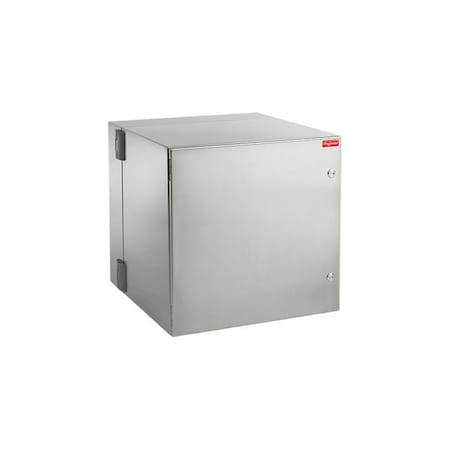 Nvent Hoffman PROTEK DBL-HINGE WALL CAB, 12U, SOLID DR, NEMA 4, 4X, 12 PTHS242424X